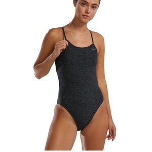 TYR Durafast Elite Cutoufit Swimsuit Charcoal- Size 32/M